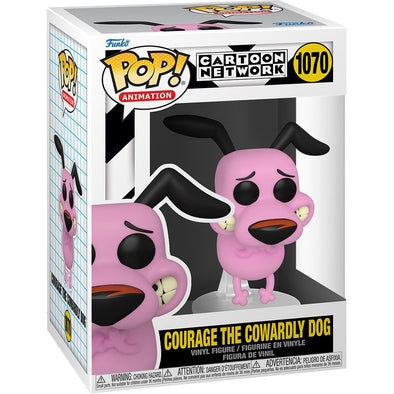Cartoon Network - Courage The Cowardly Dog Pop! Vinyl Figure