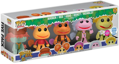 Fraggle Rock - Flocked Fraggle Exclusive 5-Pack (LE3000) Pop! Vinyl Figures