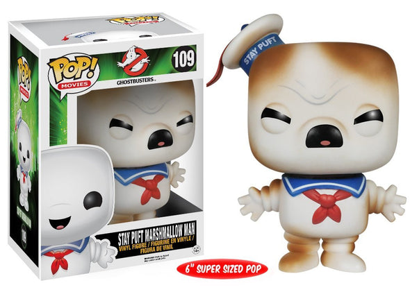 Ghostbusters Toasted Stay Puft Marshmallow Man 6" Pop! Vinyl Figure