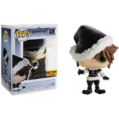 Kingdom Hearts - Sora (Christmas Town) Exclusive POP! Vinyl Figure