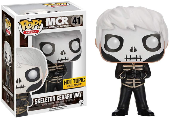 POP Rocks - My Chemical Romance Skeleton Gerard Way Exclusive Pop! Vinyl Figure