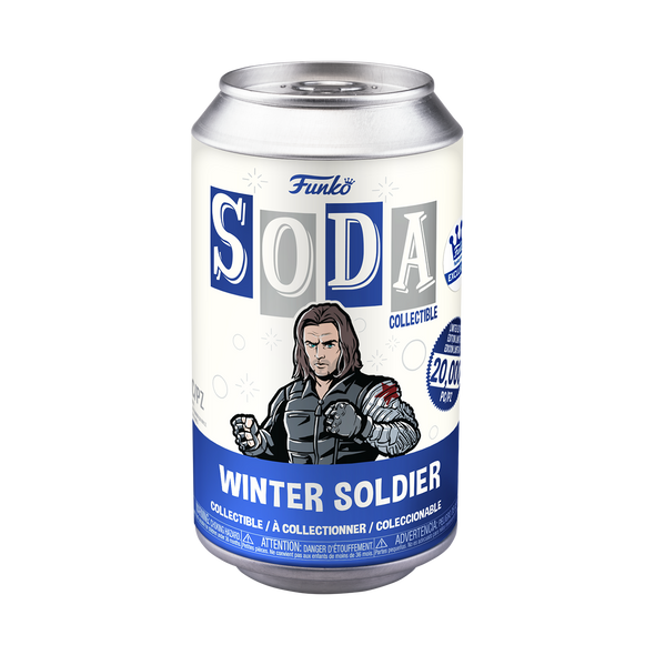 Funko Soda - Marvel Winter Soldier Exclusive Vinyl Figure