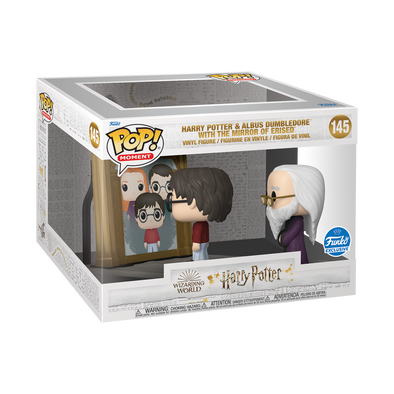Harry Potter - Harry & Dumbledore with The Mirror of Erised Exclusive Deluxe Pop! Vinyl Figure