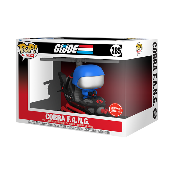 POP Retro Toys - GI Joe Cobra F.A.N.G. with Cobra Commander Exclusive POP! Ride Vinyl Figure