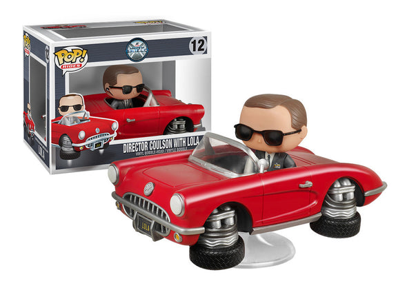 Agents of S.H.I.E.L.D. Director Coulson with Lola Pop! Vinyl Vehicle