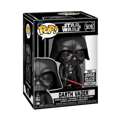 Galactic Convention 2022 - Star Wars Darth Vader Exclusive POP Vinyl Figure