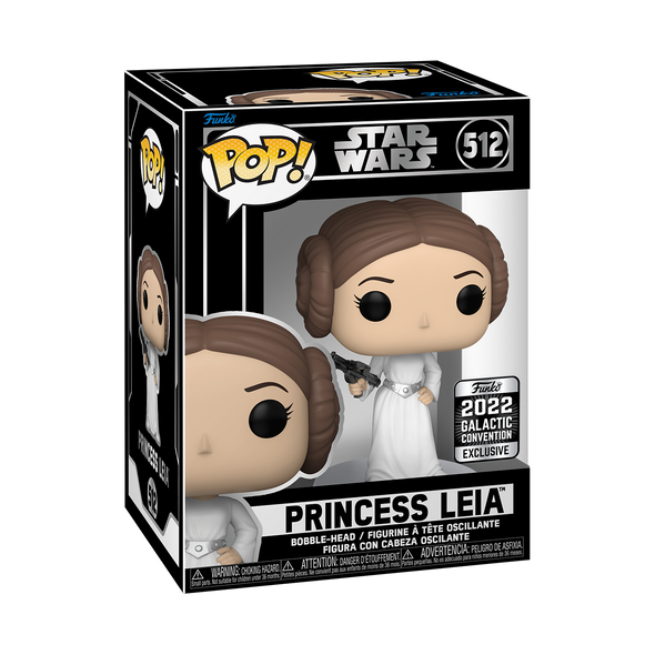 Galactic Convention 2022 - Star Wars Princess Leia Exclusive POP Vinyl Figure