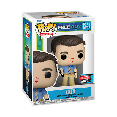 NYCC 2022 - POP! Movies: Free Guy - Guy Exclusive Pop! Vinyl Figure