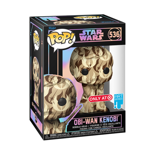 Funko POP! Art Series: Star Wars - Obi-Wan-Kenobi Exclusive Pop! Vinyl Figure