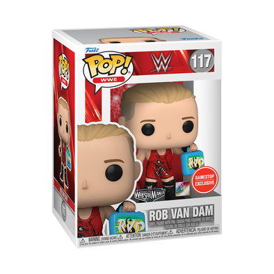 WWE - Rob Van Dam (/w WrestleMania 22 Pin) Exclusive Pop! Vinyl Figure