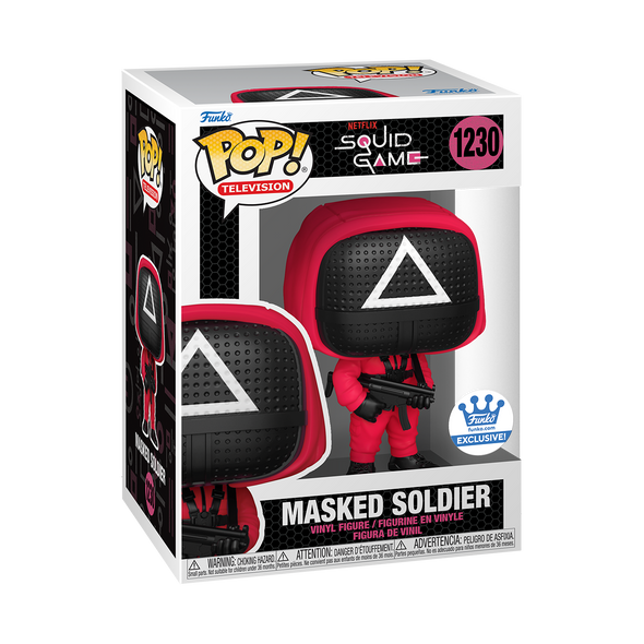 Squid Game - Masked Soldier Exclusive Pop! Vinyl Figure