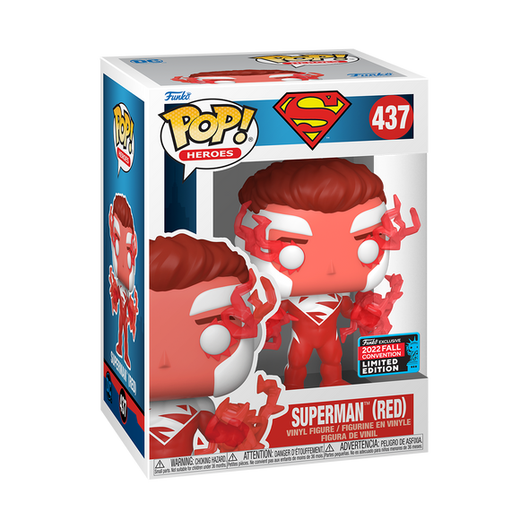 NYCC 2022 - DC Superman (Red) Exclusive Pop! Vinyl Figure
