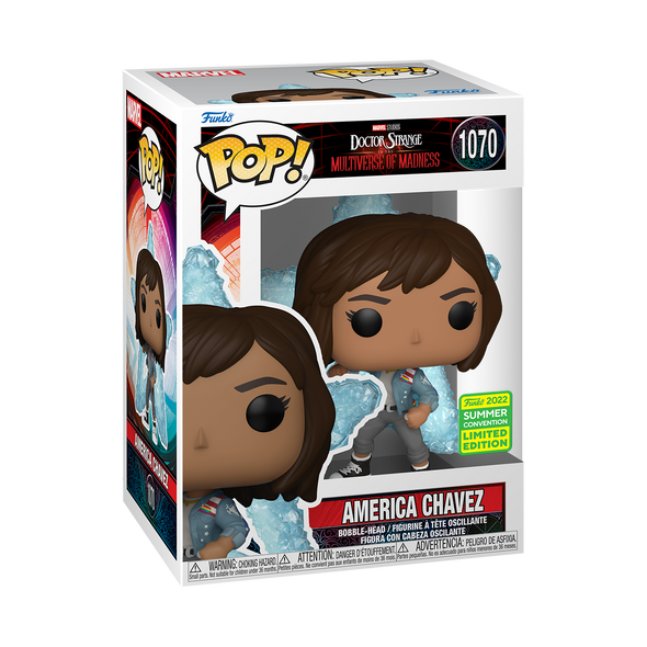 SDCC 2022 - Doctor Strange and the Multiverse of Madness - America Chavez in Stellar Vortex Exclusive Pop! Vinyl Figure