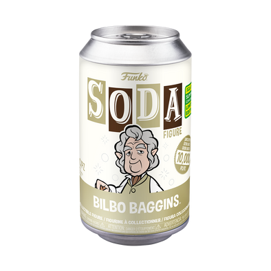 SDCC 2022 - Lord Of The Rings Bilbo Baggins Soda Can Exclusive Vinyl Figure
