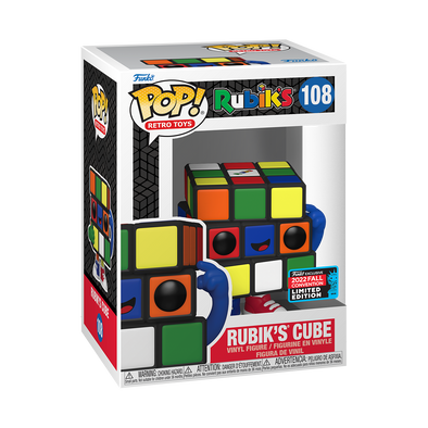 NYCC 2022 - POP! Retro Toys Rubik's Cube Exclusive Pop! Vinyl Figure