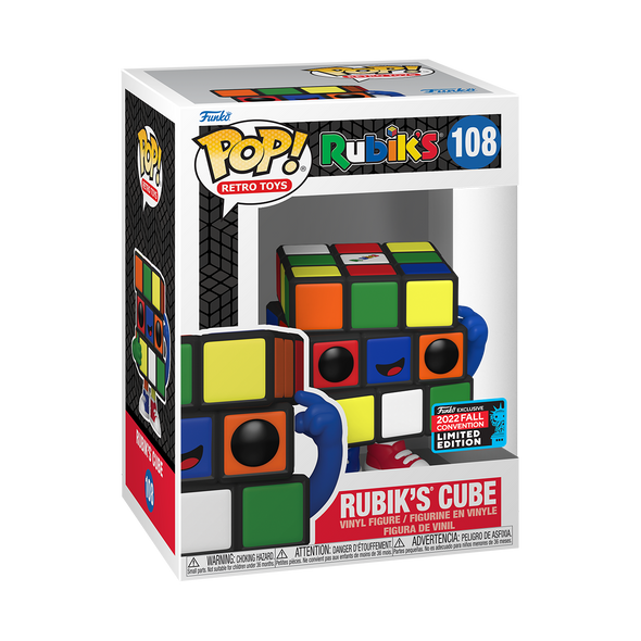 NYCC 2022 - POP! Retro Toys Rubik's Cube Exclusive Pop! Vinyl Figure