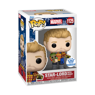 Guardians of the Galaxy Holiday Special - Star-Lord with Groot (2022) Exclusive POP! Vinyl Figure