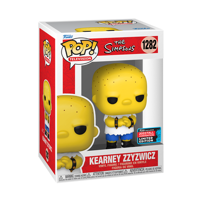 NYCC 2022 - The Simpsons Kearney Zzyzwicz Exclusive Pop! Vinyl Figure