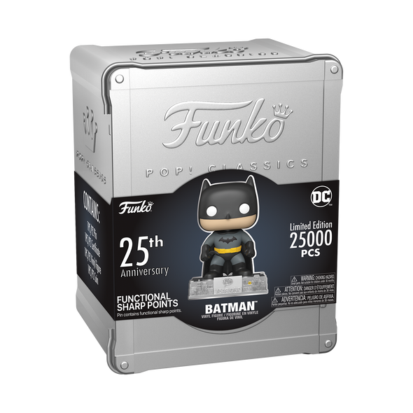 POP Classics - Funko 25th Anniversary Batman Black Exclusive Pop! Vinyl Figure
