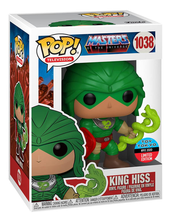 NYCC 2020 - Masters of the Universe King Hiss Exclusive Pop! Vinyl Figure
