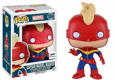 Marvel Universe - Masked Captain Marvel Exclusive Pop! Vinyl Figure