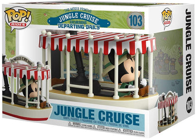 Disney Jungle Cruise - Skipper Mickey /w Boat Pop! Ride Vinyl Figure