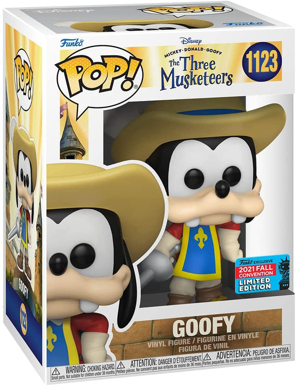 NYCC 2021 - Disney The Three Musketeers Goofy Exclusive POP! Vinyl Figure