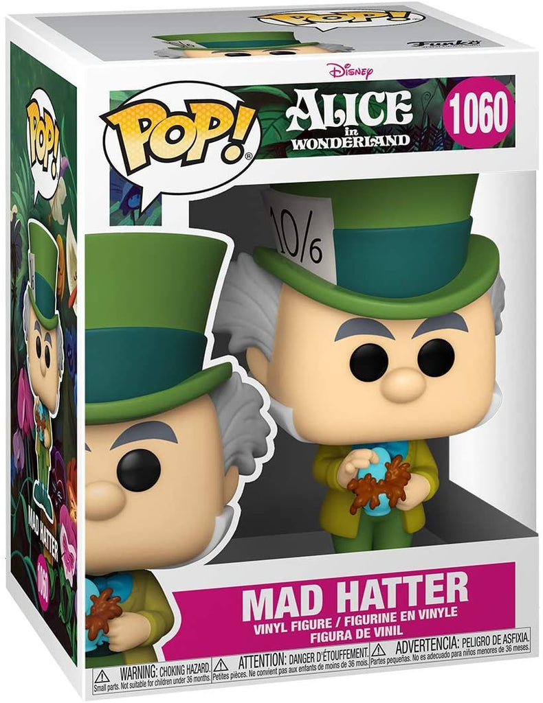 Funko Pop Disney Alice In Wonderland 1060 Mad Hatter Exclusive
