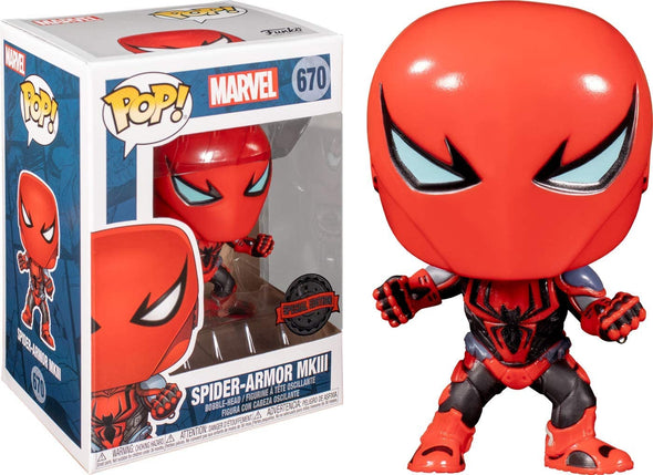 Marvel Universe - Spider-Armor MKIII Exclusive Pop! Vinyl Figure