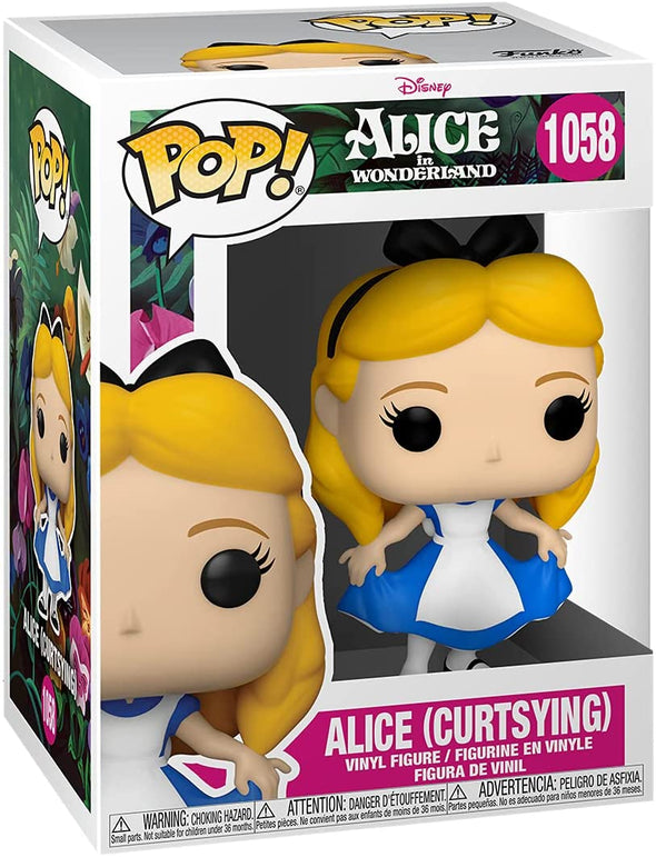 Alice In Wonderland 70th Anniversary - Alice (Curtsying) Pop! Vinyl Figure