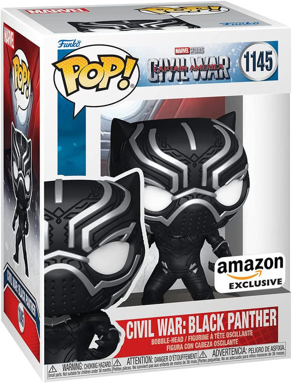 Captain America: Civil War - Black Panther (Build-A-Scene) Exclusive Pop! Vinyl Figure