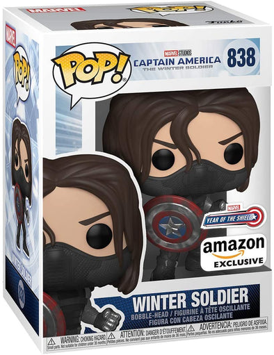 Marvel Captain America: The Winter Soldier - Winter Soldier (Year Of The Shield) Exclusive Pop! Vinyl Figure