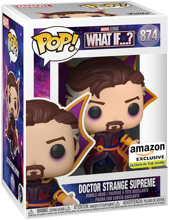 Marvel What If? - Doctor Strange Supreme Glow-In-The-Dark Exclusive Pop! Vinyl Figure