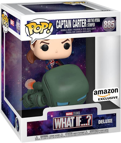 Marvel What If? - Captain Carter Riding Hydra Stomper 6-inch Exclusive Pop! Vinyl Figure