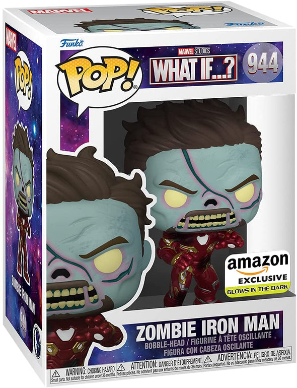 Marvel What If? - Zombie Iron Man (Glow-In-The-Dark) Exclusive Pop! Vinyl Figure