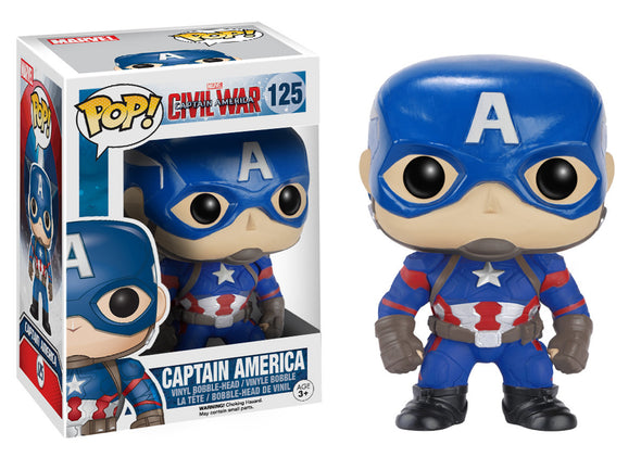 Marvel Civil War Captain America Pop! Vinyl Figure