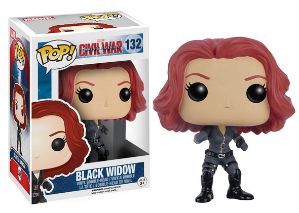 Marvel Civil War Black Widow Pop! Vinyl Figure