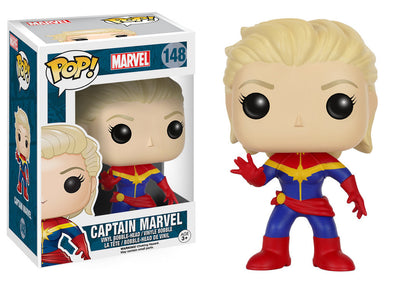 Marvel Universe Unmasked Captain Marvel Pop! Vinyl Figure