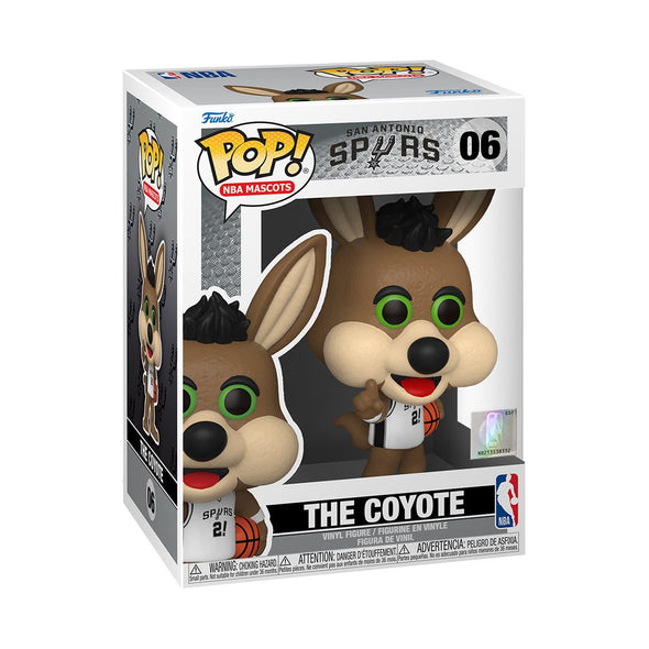 NBA Mascots - San Antonio Spurs Coyote Pop! Vinyl Figure