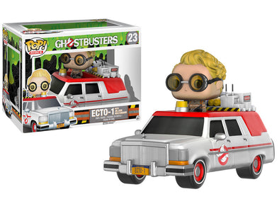 Ghostbusters 2016 Ecto-1 with Jillian Holtzmann Pop! Vinyl Vehicle