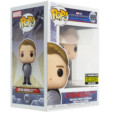 Captain America: The First Avenger - Captain America with Prototype Shield Exclusive Pop! Vinyl Figure