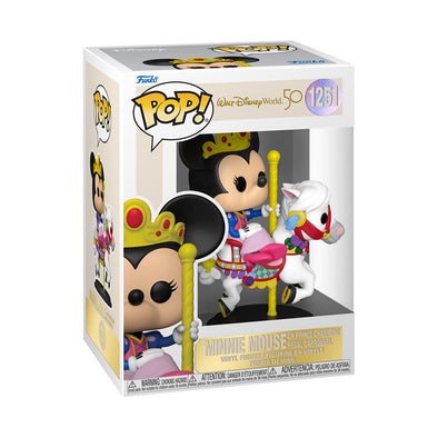 Disney World 50th - Minnie Mouse on Prince Charming Regal Carrousel Pop! Vinyl Figure