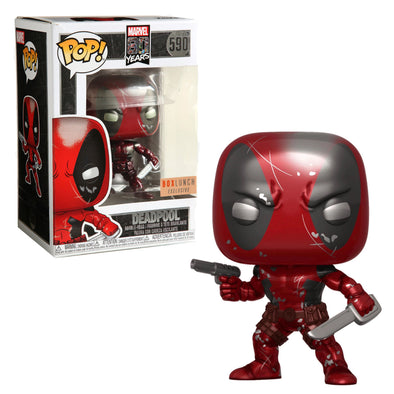 Marvel 80th - Deadpool (Damaged First Appearance) Exclusive Pop! Vinyl Figure