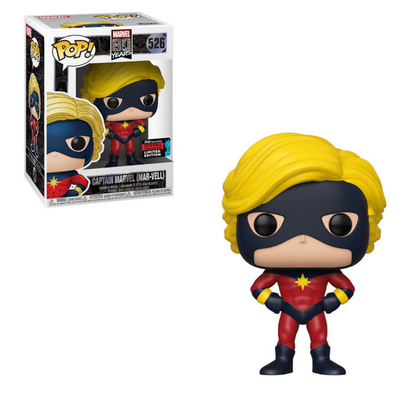 NYCC 2019 - Marvel 80th Captain Mar-vell (First Appearance) Exclusive Pop! Vinyl Figure