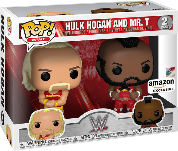 WWE - Hulk Hogan and Mr. T (WrestleMania I) Exclusive Pop! Vinyl Figure 2-pack