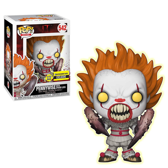 IT The Movie (2017) - Pennywise with Spider Legs (GITD) Exclusive Pop! Vinyl Figure