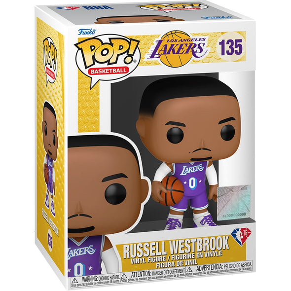 NBA - Lakers Russell Westbrook (City Edition 2021) Pop! Vinyl Figure
