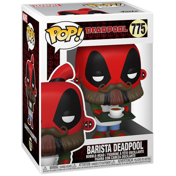 Deadpool 30th Anniversary - Barista Deadpool Pop! Vinyl Figure