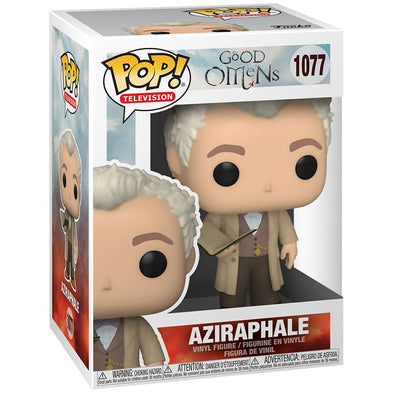 Good Omens - Aziraphale /w Book Pop! Vinyl Figure