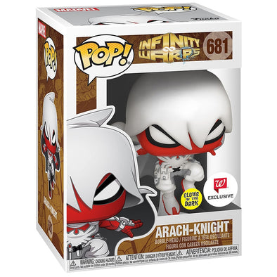 Marvel Infinity Warps - Arach-Knight Glow-In-The-Dark Exclusive Pop! Vinyl Figure